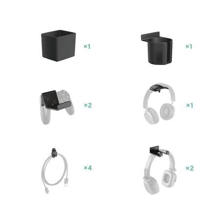 Príslušenstvo pre držiteľov perforovaná doska SPB-154R, červená/čierna