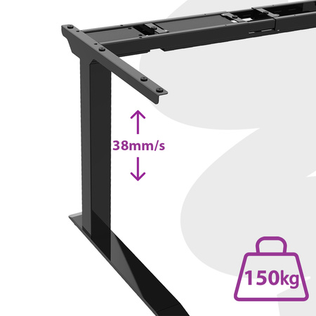 Spacetronik SPE-233B electric desk stand