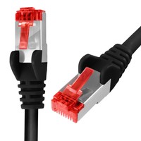 Kabel RJ45 CAT 6 S/FTP AWG27 LSZH černý 05m