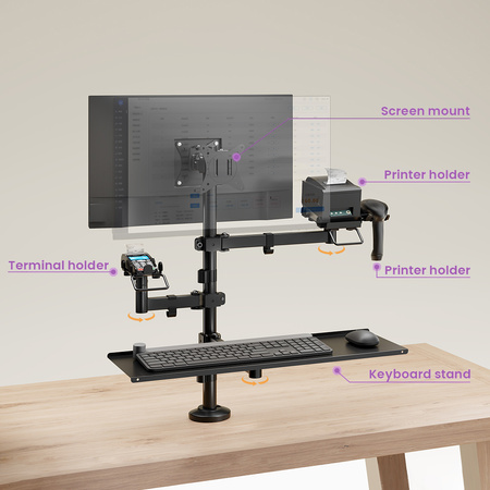 Spacetronik SPA-124 POS prodejní držák