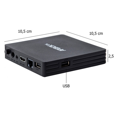 APEBOX OL Odbiornik IPTV 4K Stalker Linux M3U