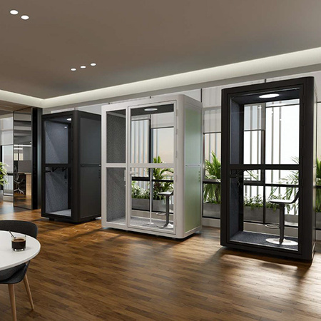 Dwuosobowa kabina akustyczna Spacetronik SPE-POD21