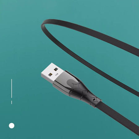 Kabel USB-A - USB-C LDNIO kątowy 90st 2m LS582C