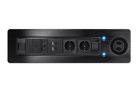 Elektryczne gniazdo mebli Spacetronik SPS-E27B V2