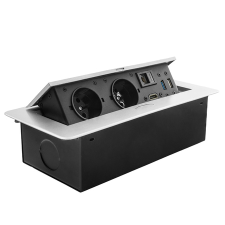 Spacetronik SPS-D26S V2 openable countertop socket