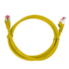 Kabel RJ45 CAT 6 S/FTP AWG27 LSZH żółty 1m