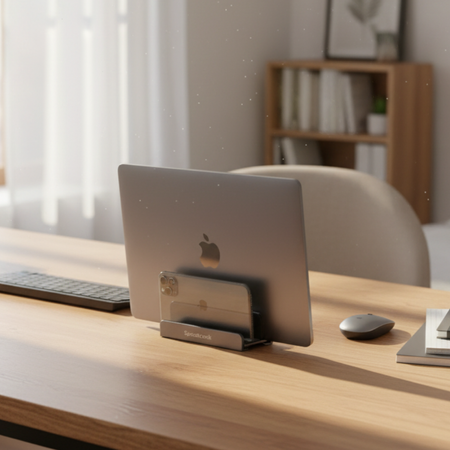 Spacetronik SPP-111G vertical laptop stand