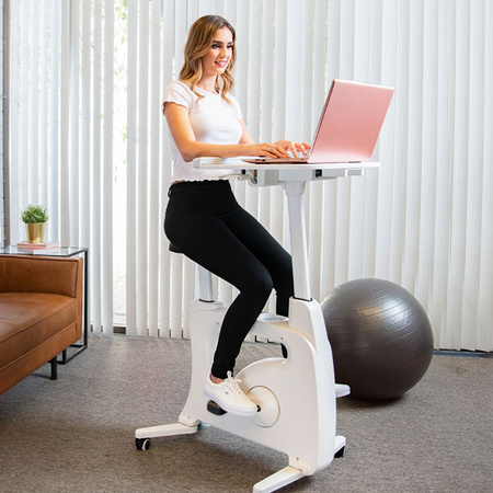 Spacetronik Workbike cvičební kolo s pracovní plochou