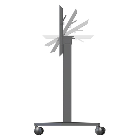 Mobile standing desk with wheels SPE101B