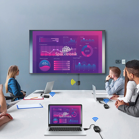Bezprzewodowy transmiter HDMI Spacetronik SPH-W32