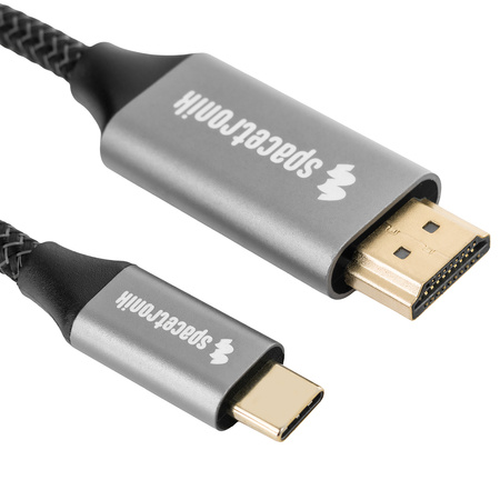 Kabel USB-C 3.1 HDMI 4K Spacetronik KCH-SPA015 1.5