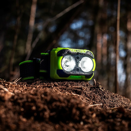 Latarka czołowa 600lm TwinBeam USB-C VAYOX VA0361