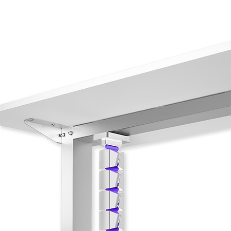 Organizér kabelů SPK-132WP bílý magnet