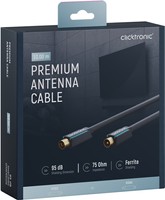 CLICKTRONIC TV connection IEC antenna cable 10m