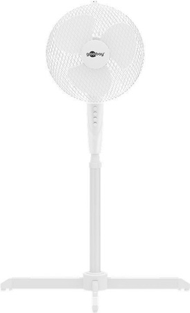 Goobay 16" Standing Fan 45W WHITE
