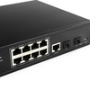 SWITCH Zarządzalny L2 GS2008S2 8x1 Gbps + 2x SFP