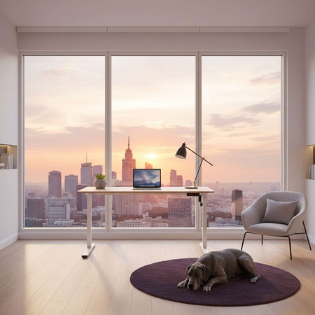 Elektryczne biurko Moris SPE-O112WL 140×70 cm