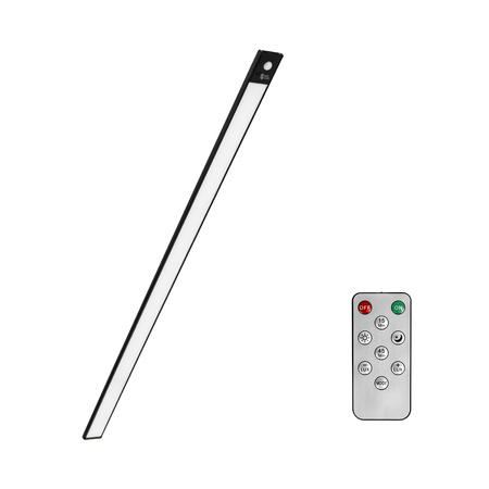 Bezprzewodowa lampa LED Czujnik ruchu 80cm Czarny