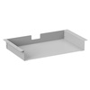 Laptop Bracket Under-Desk Storage Shelf White