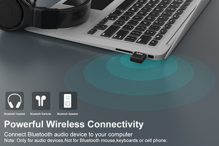 B10A Bluetooth audio vysielač 5.0 USB 1Mii 20m