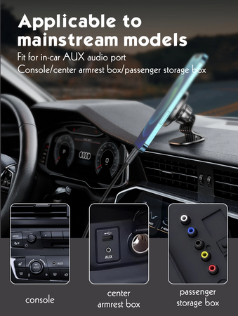 Kábel adaptéra DAC z USB-C na Jack 3,5 mm 1 m sivý