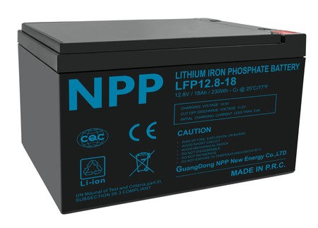 LFP LiFePO4 128V 18Ah T2 Akku