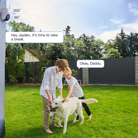 Kamera zewnętrzna obrotowa 4MP WiFi Arenti OP1