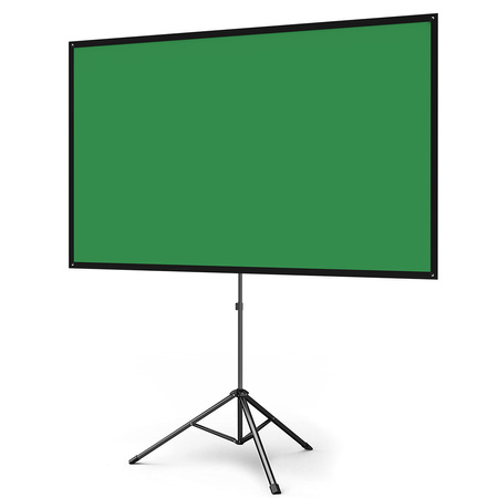 Green Screen Green Background on Tripod 90"