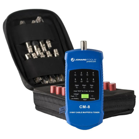 SAT RG6 LAN cable pair detector CM-17 JONARD