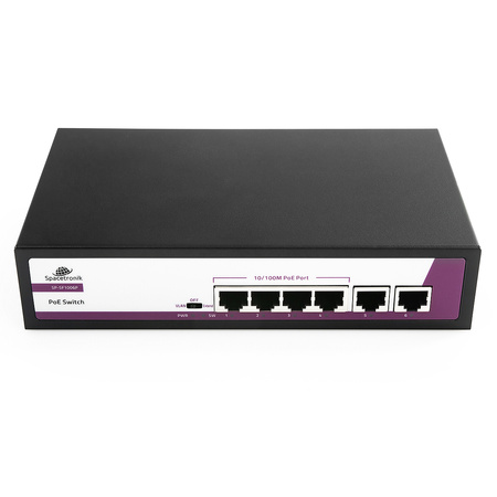 6-Port 100Mbps POE 65W SWITCH SP-SF1006P