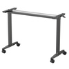 Mobile standing desk with wheels SPE101B