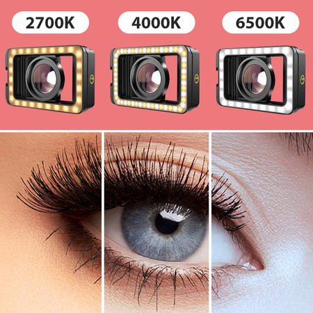 Obiektyw makro Apexel M15 15x z LED 4K FULL HD