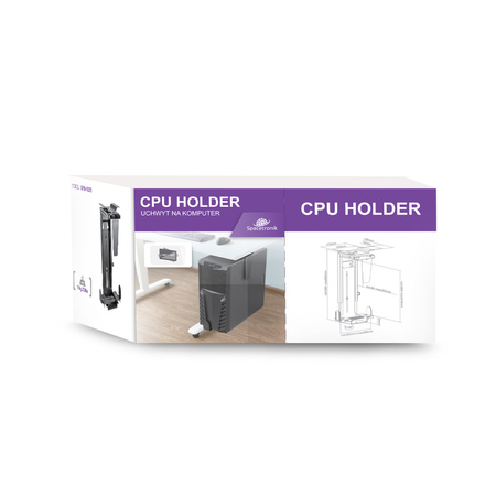 Spacetronik SPB-102B computer sub-desk mount