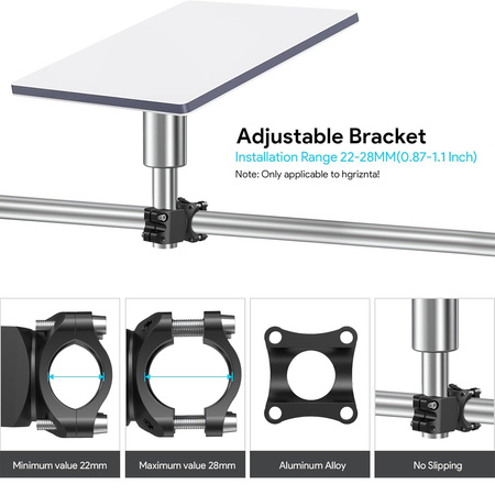 Aluminiowy Uchwyt montażowy SSA03 do Starlink Mini