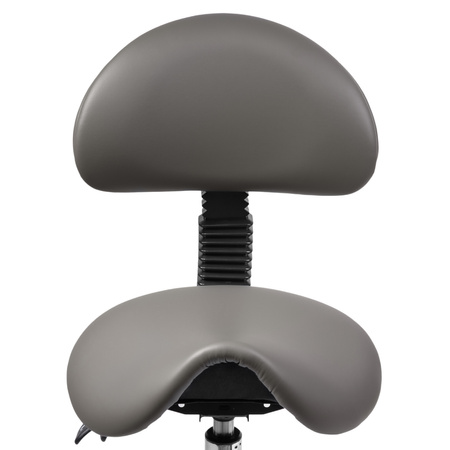 Ergonomiczny hoker regulowany SELLA 1 szary