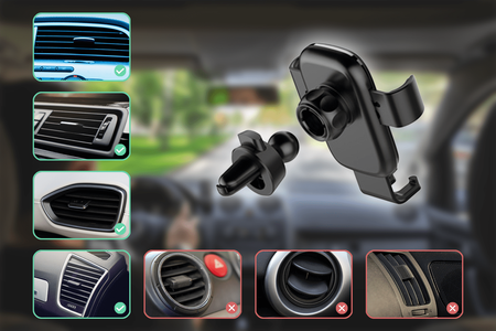 Spacetronik SR-002 car phone holder