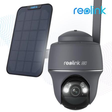 Kamera solarna LTE Reolink Go PT Ultra 4K szara