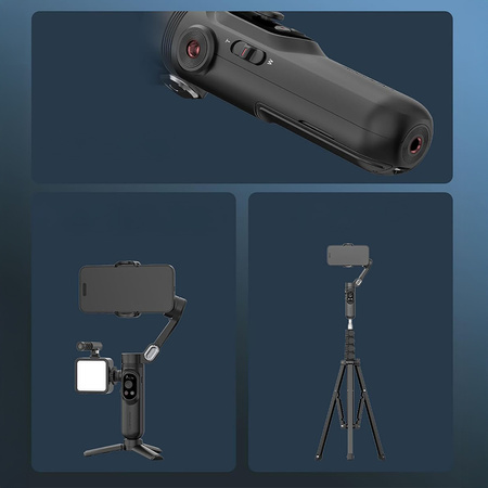 Gimbal 3-osiowy ze statywem do smartfona SMART X
