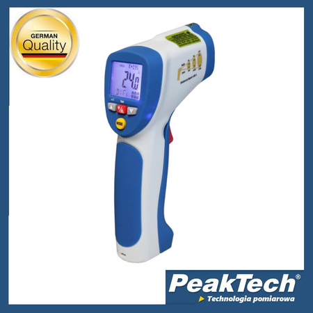 Cyfrowy Miernik Temperatury 2w1 z IR PeakTech 4950