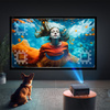 Projektor smart TV Yaber PRO U6 2025 800 Lumenów z ekranem Spacetronik 100" 4K Gratis!