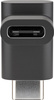 Adapter kątowy USB-C gniazdo-wtyk typu L Goobay