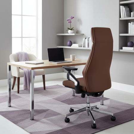 Swivel office chair with armrest 4D GUNNAR