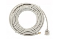 GSM cable RP SMA plug - N plug white 10m