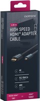 CLICKTRONIC HDMI - micro HDMI 2.0 4K 60Hz 1m cable