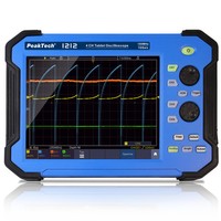 PeakTech 1212 4CH 120MHz 1GS/s tablet oscilloscope