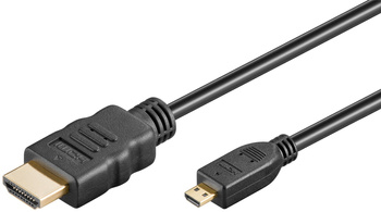 Kabel HDMI - micro HDMI 2.0 4K 60Hz Goobay 05m
