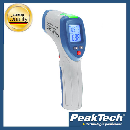 PeakTech 4945 Digitales IR-LED-Temperaturmessgerät