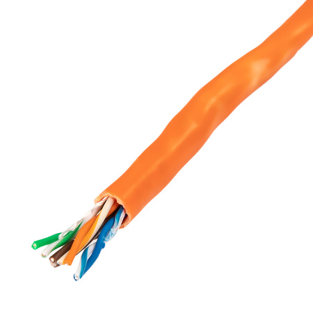 CAT5e U/UTP AWG24 CU POE PVC Eca 305m twisted pair cable