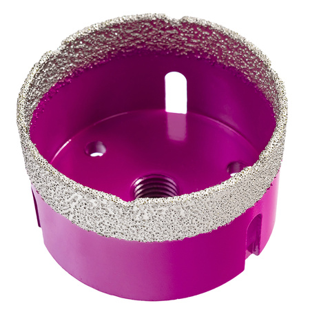 Diamond corehole cutter for stoneware m14 68mm