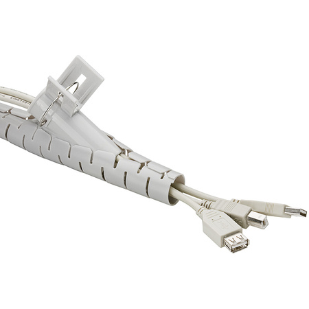 WireTube Goobay cable grille 25m Silver